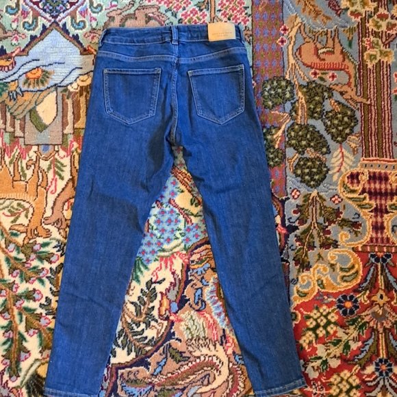 Zara Girls Skinny Blue Jeans Size 8 - Picture 2 of 3